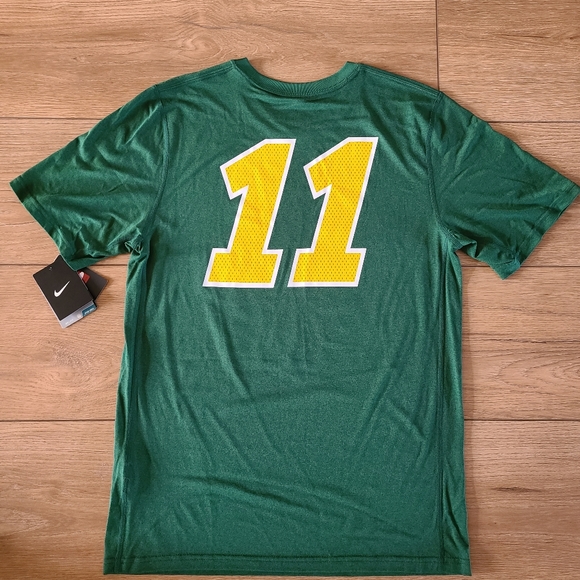 NWT! Nike Dri fit NDSU Bison jersey Tshirt # 11 - Picture 5 of 7